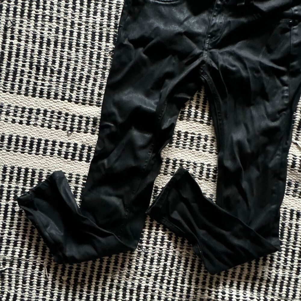 Rag & Bone Size 25 Women’s black wax Jeans legging jeans